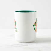 Golden Retriever St Patricks Day Tasse (Zentrum)