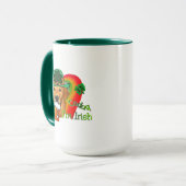 Golden Retriever St Patricks Day Tasse (Vorderseite Links)