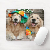 Golden retriever starkes Mousepad (Mit Mouse)