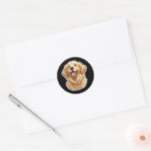 Golden Retriever Sticker (Umschlag)