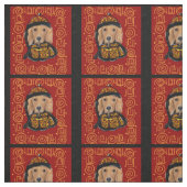 Golden Retriever Stoff (Muster)