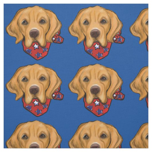 GOLDEN RETRIEVER STOFF (Muster)