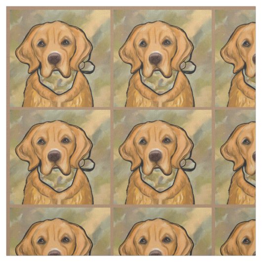 GOLDEN RETRIEVER STOFF (Muster)