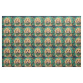 Golden Retriever Stoff (Fat Quarter (45,7 x 55,9 cm))