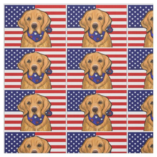 GOLDEN RETRIEVER STOFF (Muster)