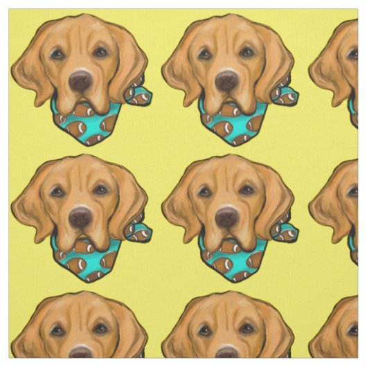 GOLDEN RETRIEVER STOFF (Muster)