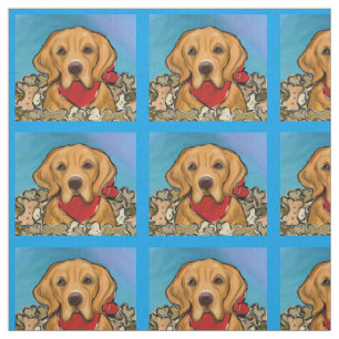 Golden Retriever Stoff