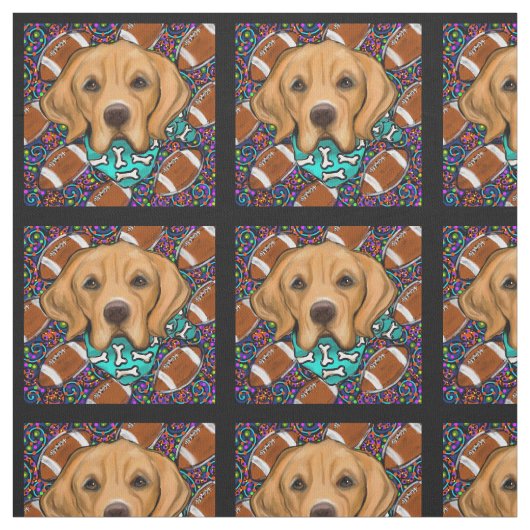 GOLDEN RETRIEVER STOFF (Muster)