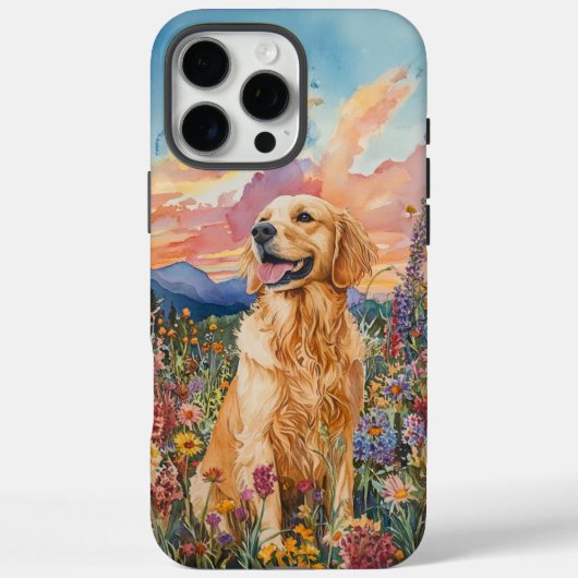 Golden Retriever - Stough Phone Case (Rückseite)