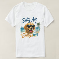 Golden Retriever Strand | Salzwasser Luft Sandig
