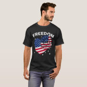 Golden Retriever Sunflower Heart American Flag Fla T-Shirt (Vorne ganz)