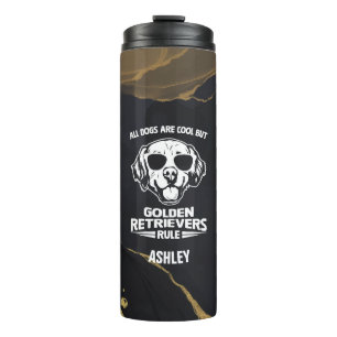 Golden Retriever Süßes Geschenk für Hundepapa Hund Thermosbecher
