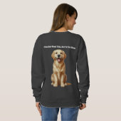 Golden Retriever Sweatshirt (Schwarz voll)