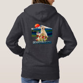Golden retriever-Sweatshirt (Unisex) Hoodie (Rückseite)