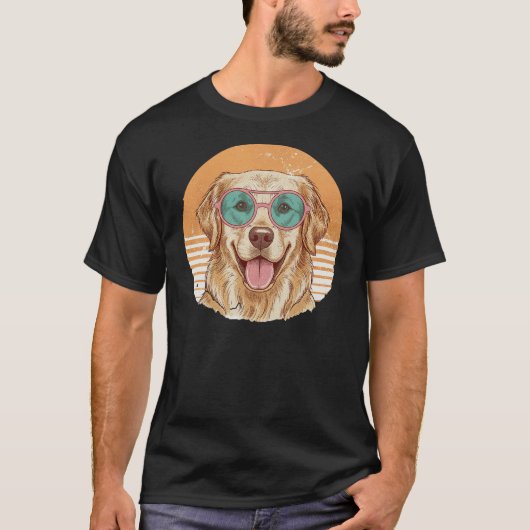 Golden retriever T-Shirt (Vorderseite)