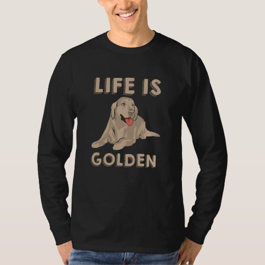 Golden Retriever T-Shirt (Vorderseite)