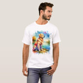 Golden Retriever T-shirt (Vorne ganz)