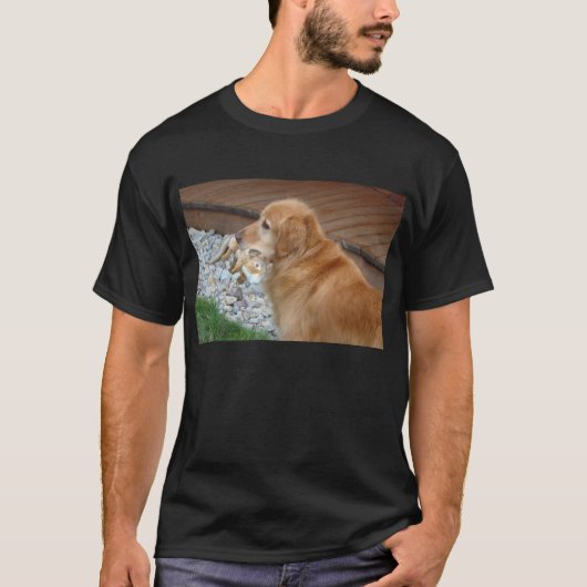 Golden retriever T-Shirt (Vorderseite)