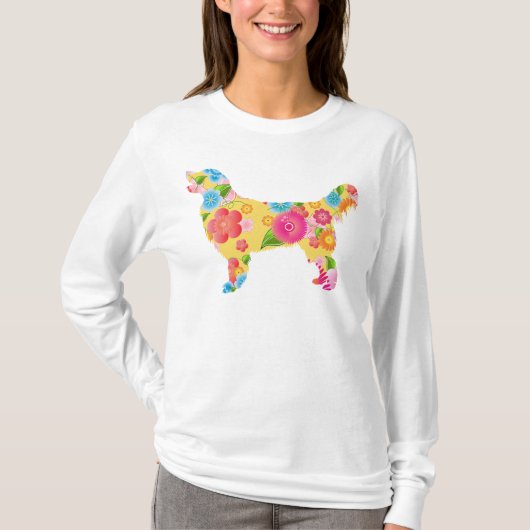 Golden retriever T-Shirt (Vorderseite)