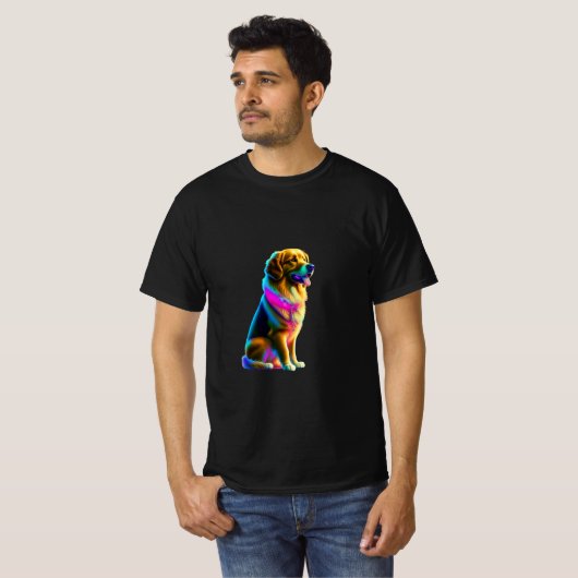 Golden Retriever T - Shirt (Vorne ganz)