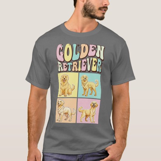 Golden Retriever T-Shirt (Vorderseite)