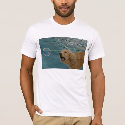 Golden Retriever T-Shirt (Vorderseite)
