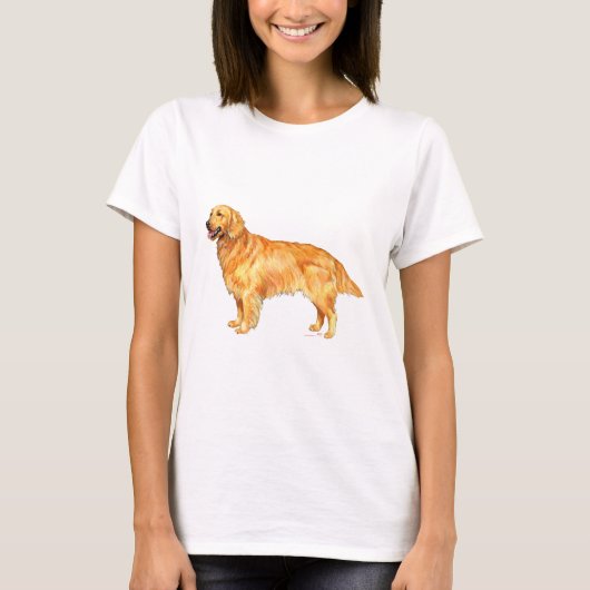 Golden Retriever T-Shirt (Vorderseite)
