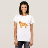 Golden Retriever T-Shirt (Vorne ganz)