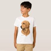Golden retriever T-Shirt (Vorne ganz)