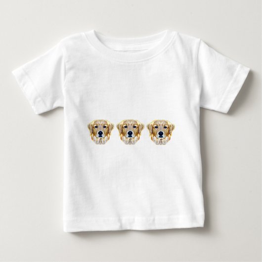 Golden retriever-T-Shirt Baby T-shirt (Vorderseite)