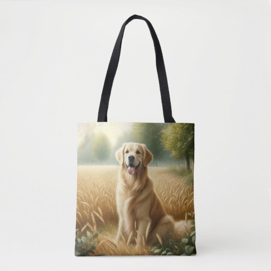 Golden Retriever Tasche (Vorderseite)