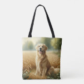 Golden Retriever Tasche (Rückseite)