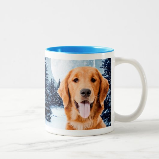 Golden Retriever Tasse (Rechts)