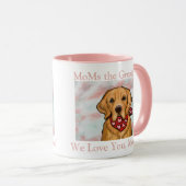 Golden Retriever Tasse (VorderseiteRechts)
