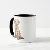 Golden Retriever Tasse (Vorderseite Links)
