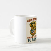 Golden-Retriever-Tasse Kaffeetasse (Vorderseite Links)