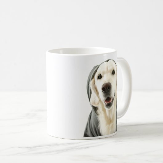 Golden Retriever Tasse "Lazy Day Vibes" - Haley (VorderseiteRechts)