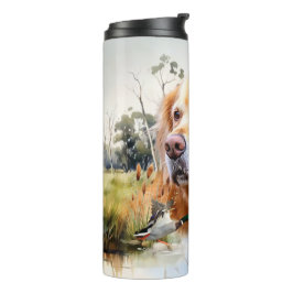 Golden Retriever Thermosbecher