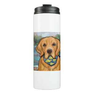 Golden Retriever Thermosbecher