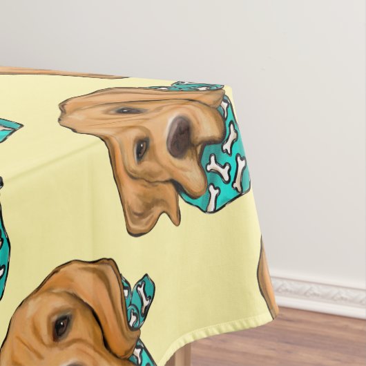 Golden Retriever Tischdecke (Beispiel)