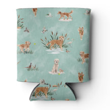 GOLDEN RETRIEVER TOILE Wasser