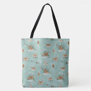 GOLDEN RETRIEVER TOILETE Aqua Tasche