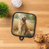 Golden Retriever Topflappen (Oben Unten)