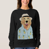 Golden Retriever Tragekleidung Sweatshirt (Vorderseite)