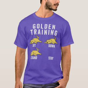 Golden Retriever Training Hund Premium T-Shirt