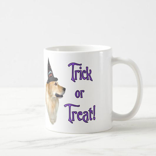 Golden Retriever Trick Kaffeetasse (Rechts)