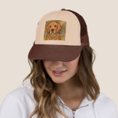 GOLDEN RETRIEVER TRUCKERKAPPE (Beispiel)