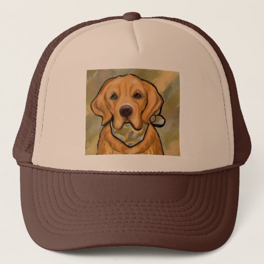 GOLDEN RETRIEVER TRUCKERKAPPE (Vorderseite)