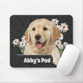 Golden Retriever und Daisies Mouse Pad Mousepad (Mit Mouse)