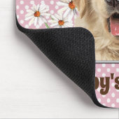 Golden Retriever und Daisies Mouse Pad Mousepad (Ecke)